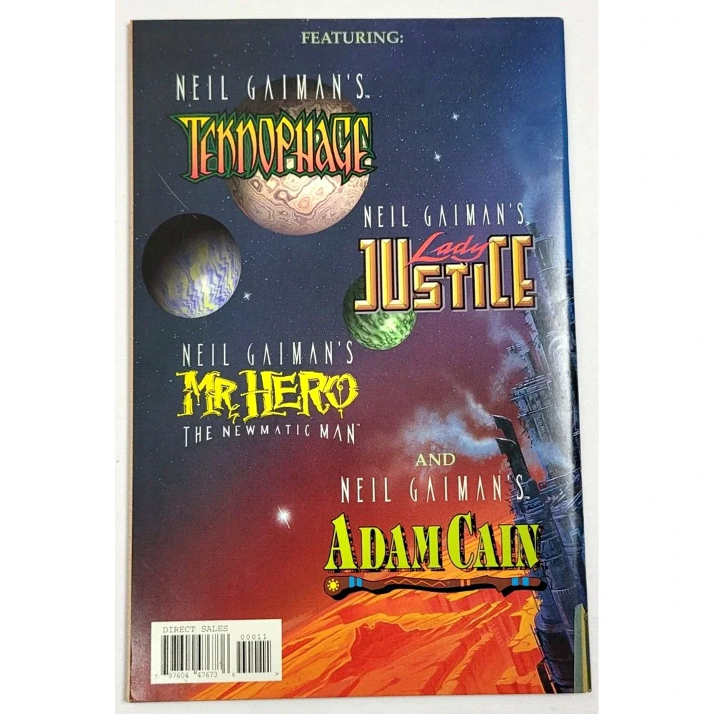 NEIL GAIMAN'S WHEEL‎ OF WORLDS  #0 (1990) -  VF-